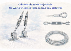Olinowanie stałe na jachcie