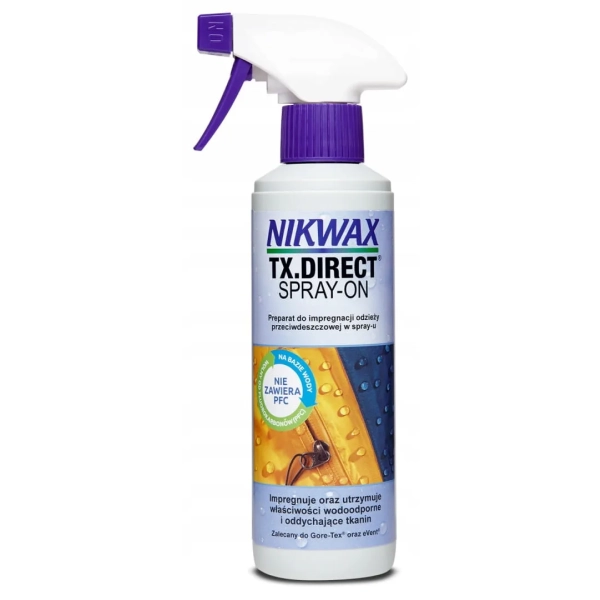 Nikwax Impregnat TX. Direct Spray-On – atomizer