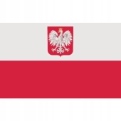 Bandera Polski 70 cm x 45 cm