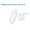 Odbijacz OCEAN U1 12x40 cm biały