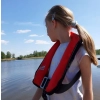 Kamizelka pneumatyczna dla dzieci Mullion Stream czerwona 100N ISO