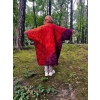 DH Garden Poncho r. uniwersalny Czerwona dolina