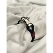 Bransoletka z liny żeglarskiej z szeklą Ubee Sailor