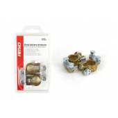 Klemy akumulatora mosiężne 2 szt. Amio