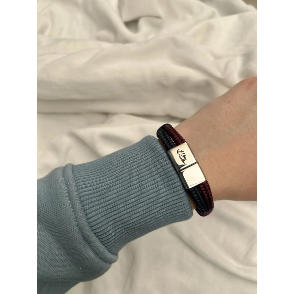 Bransoletka z liny żeglarskiej z magnesem Ubee Sailor