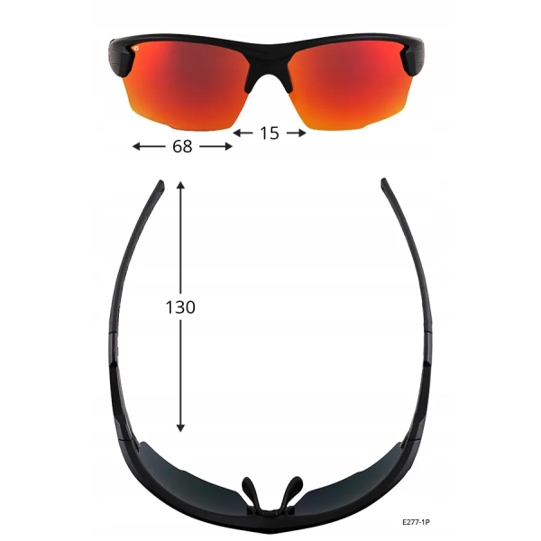 Okulary przeciwsłoneczne MISTRAL E277-1P GOG