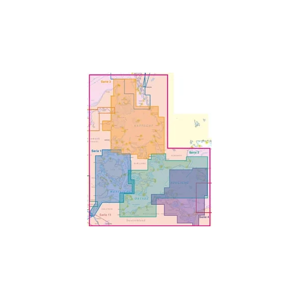 Atlas Teczka Map Bałtyk 1-4 NV Charts
