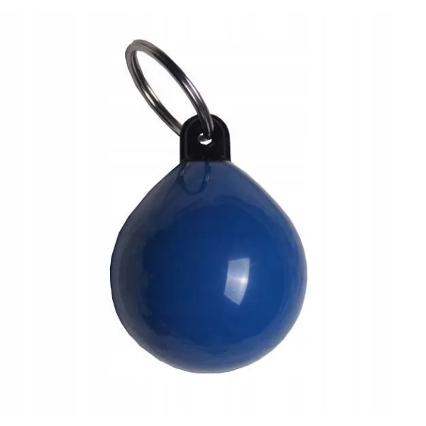Brelok do kluczy odbijacz kulisty niebieski Majoni