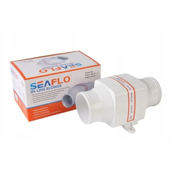 Wentylator komory silnika 102 mm 270 m3/h Seaflo