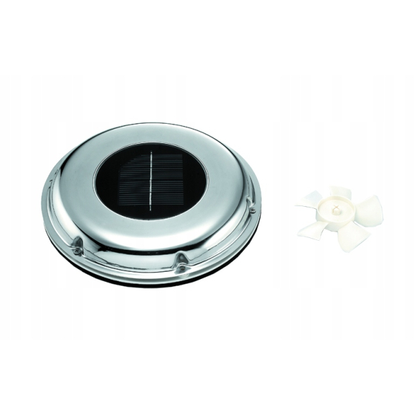 WENTYLATOR JACHTOWY DACHOWY SOLARNY NIERDZEWNY Z WYŁĄCZNIKIEM JACHT KAMPER