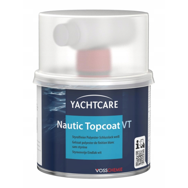 YACHTCARE NAUTIC TOPCOAT VT - BIAŁY - DO LAMINATÓW POLIESTROWYCH 500G
