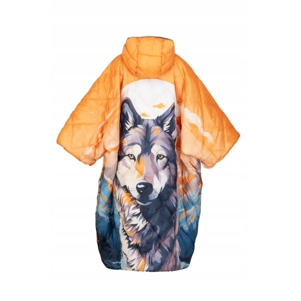 DH Garden Poncho r. uniwersalny żółty wilk