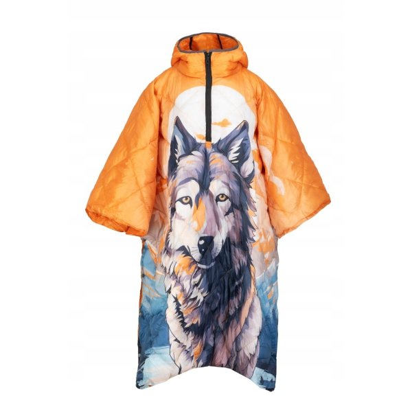 DH Garden Poncho r. uniwersalny żółty wilk