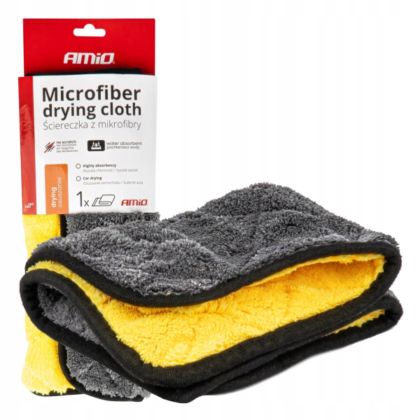 AMiO-03980 ręcznik ścierka z mikrofibry do osuszania 800g 40x30cm