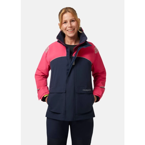 Kurtka sztormiak damska Bergen II różowa C4S