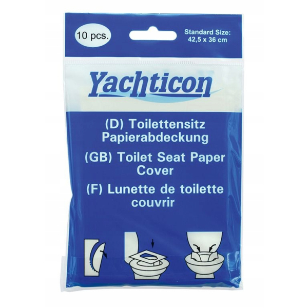YACHTICON Toilettensitz Nakładka na deskę sedesową - 10 sztuk