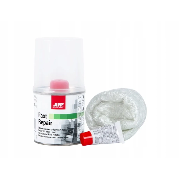 APP Fast repair Zestaw naprawczy żywica + mata z utwardzaczem 0,25kg