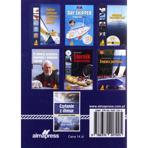 Książeczka żeglarska Mariusz Zawiszewski Almapress