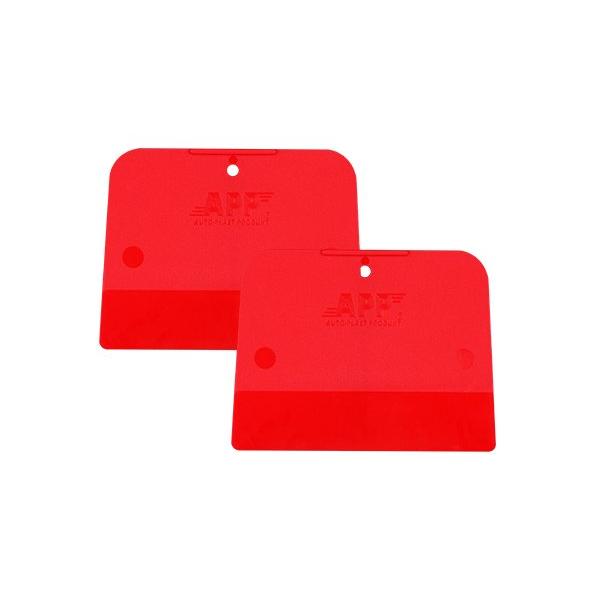 APP STS Szpachelki z kopolimeru czerwony 12x11x9 cm op 2 szt