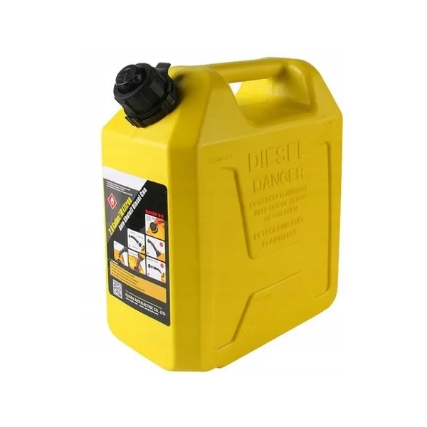 Kanister z automatycznym wyłączaniem 10 l żółty Seaflo