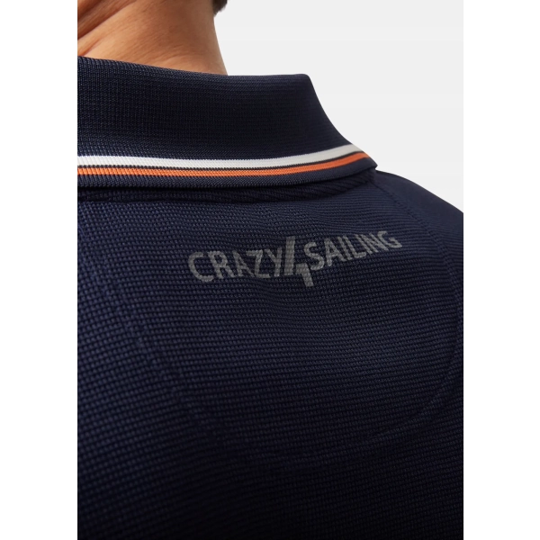 Koszulka Polo Sport granatowa Crazy4Sailing