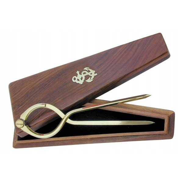 Przenośnik nawigacyjny w drewnianym pudełku 18cm Nautix