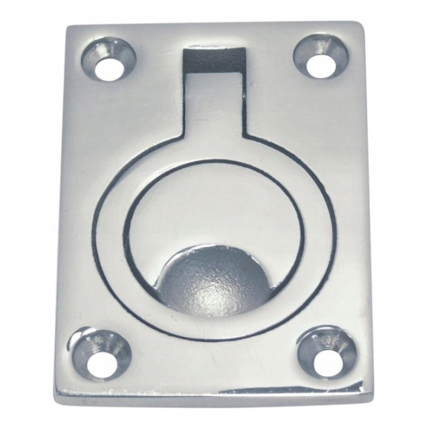 Podnośnik denny okrągły uchwyt podłogowy A4 63x44mm Marinetech