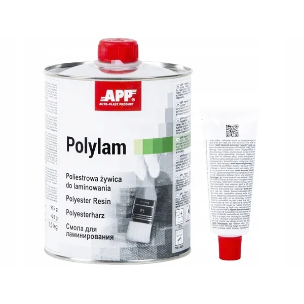 APP Polylam - Poliestrowa żywica do laminowania z utwardzaczem 1 L