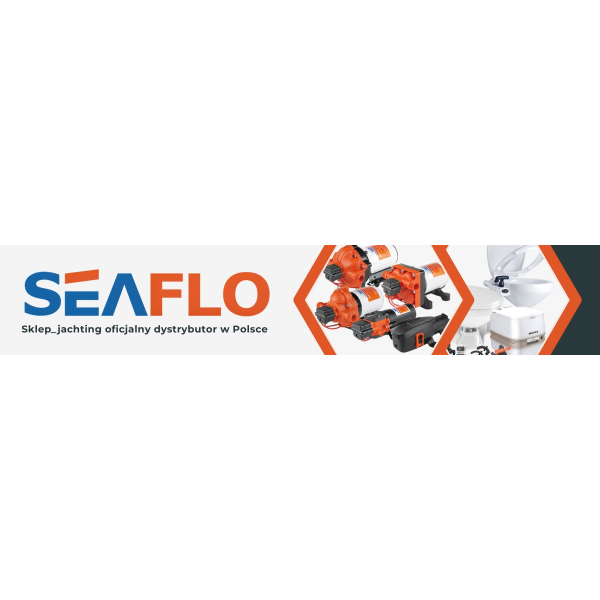 TOALETA JACHTOWA MAUALNA REGULAR WC MARINE RĘCZNA SEAFLO SFMTM-01-R KAMPER