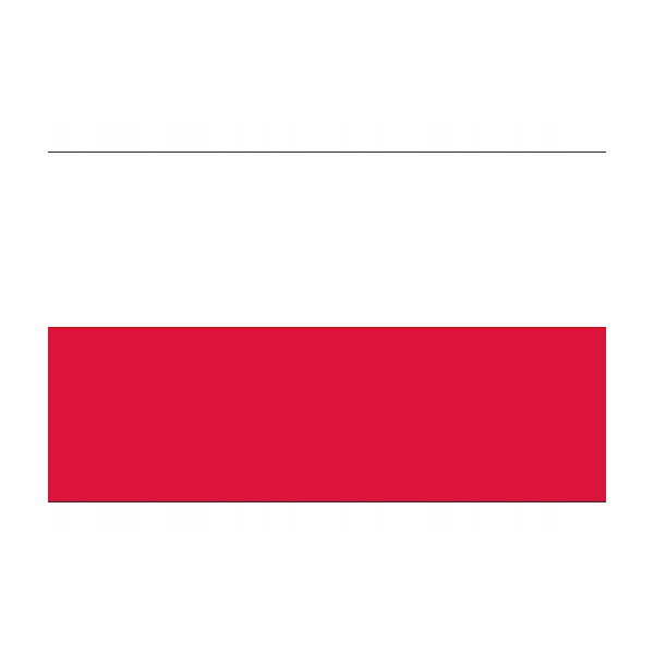 Flaga Polska 20x30cm Lalizas