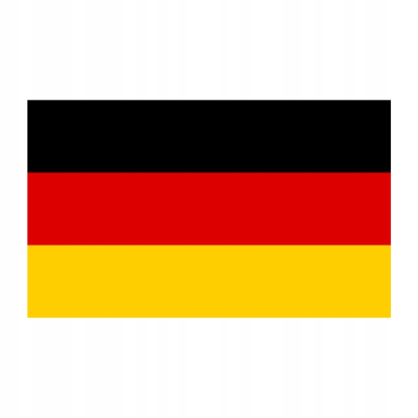 Flaga Niemiec 20 x 30 cm Lalizas