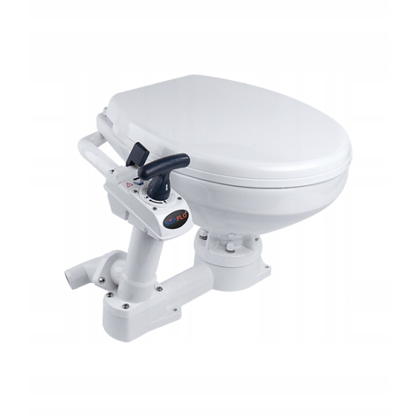 TOALETA JACHTOWA MAUALNA REGULAR WC MARINE RĘCZNA SEAFLO SFMTM-01-R KAMPER