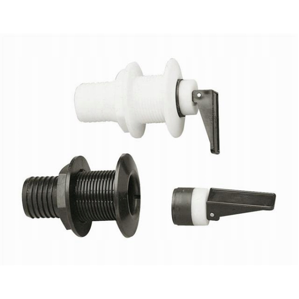 Korek spustowy rozporowy fi 40mm czarny Nuova rade