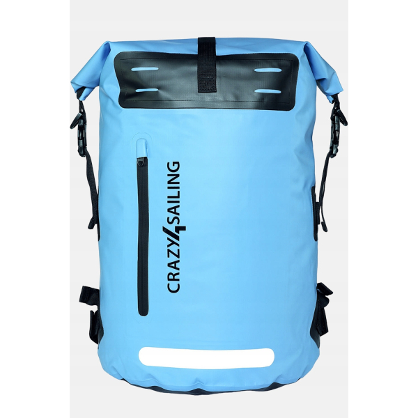 Wodoodporny plecak typu Dry Bag PVC 55 l niebieski Crazy4sailing