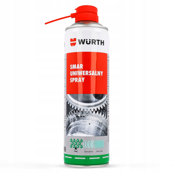 Smar adhezyjny uniwersalny spray 500ml Wurth