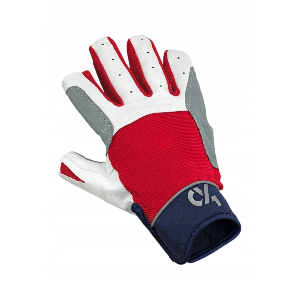 Rękawice żeglarskie czerwone Regatta 2FC Crazy4Sailing