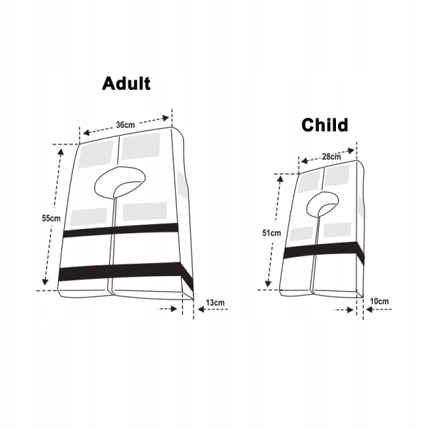 Pas ratunkowy r. uniwersalny do 140 kg  Lalizas
