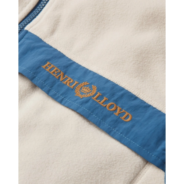 Kamizelka Crew Fleece ecru Henri Lloyd