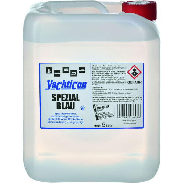 YACHTICON Spezial Blau Petroleum 5 Liter Oczyszczona ropa naftowa