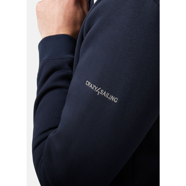 Bluza z kapturem Lerici granatowa Crazy4Sailing