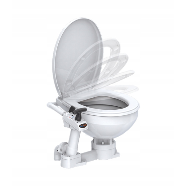 TOALETA JACHTOWA MAUALNA REGULAR WC MARINE RĘCZNA SEAFLO SFMTM-01-R KAMPER
