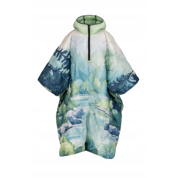 DH Garden Poncho r. uniwersalny zielona rzeka