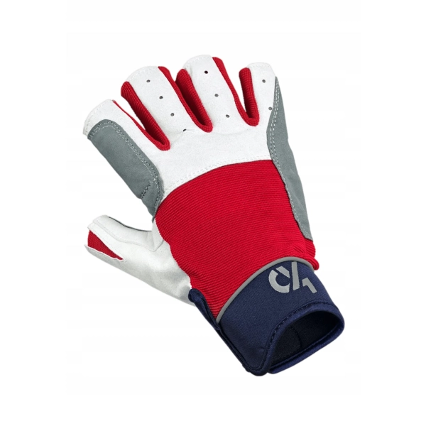 Rękawice żeglarskie czerwone Regatta 5FC Crazy4Sailing