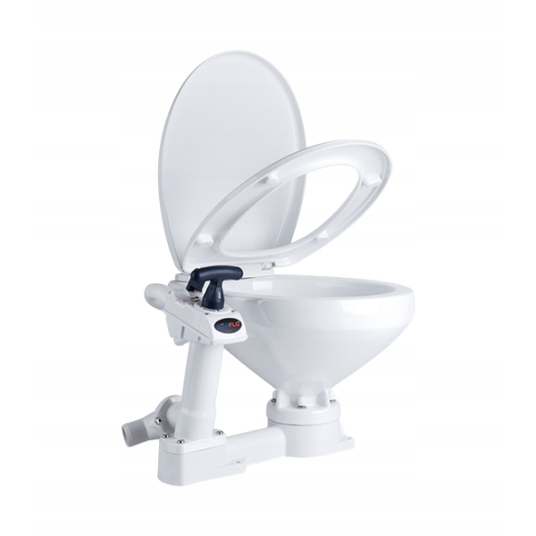TOALETA JACHTOWA MAUALNA REGULAR WC MARINE RĘCZNA SEAFLO SFMTM-01-R KAMPER