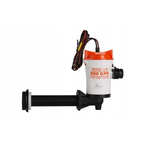 Pompa wody zaburtowej kątowa 800GPH Seaflo