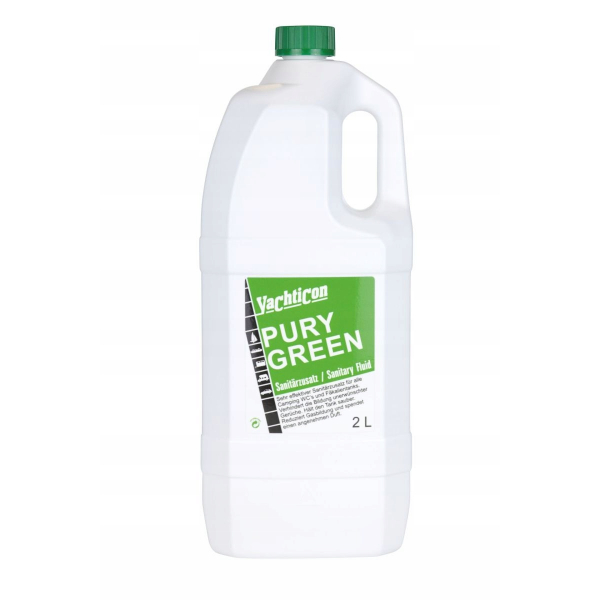 Płyn do toalet przenośnych Pury Green 2 l do kampera - Yachticon