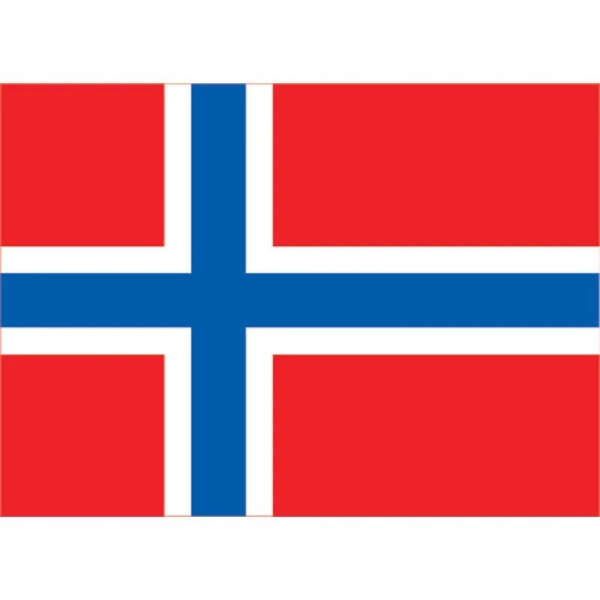 Flaga Norwegii 50x75cm Lalizas