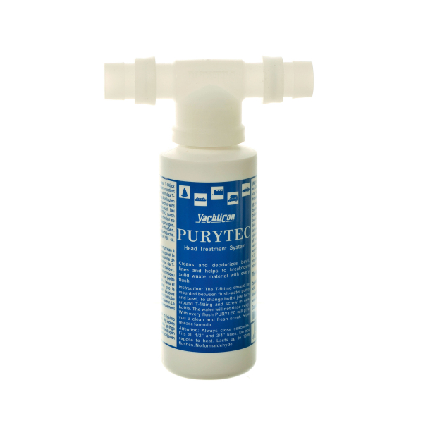System czyszcząco - dezodorujący do WC - Purytec 100ml Yachticon