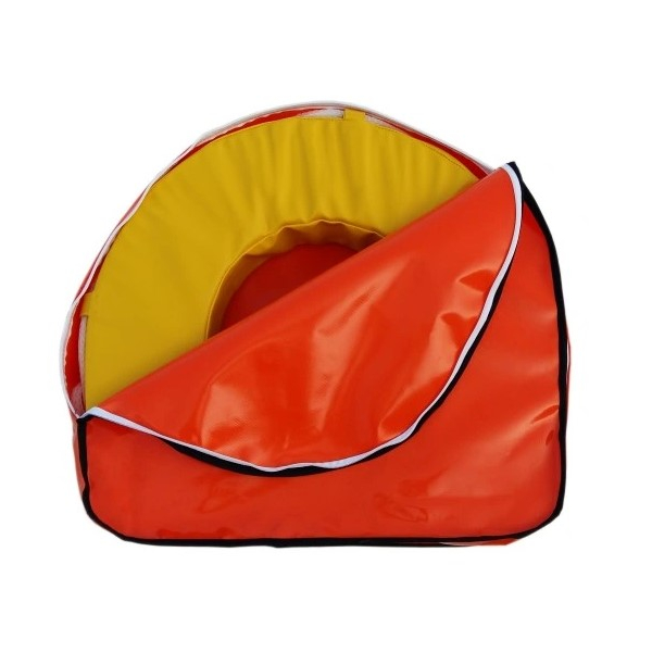 Pokrowiec na koło podkowę 57x53x12cm pomarańczowy