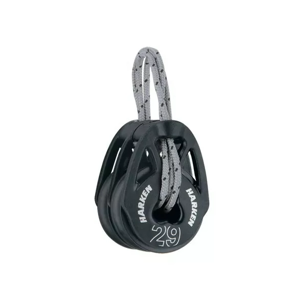 Blok 29 mm Carbo Harken - podwójny z linką